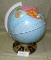 VTG. OHIO ART TIN GLOBE W/ZODIAC BASE