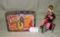 MECHANICAL TIN TOY - GAY 90S CYCLIST W/BOX - JAPAN