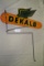 DEKALB SEEDS DOUBLE-SIDED WEATHER VANE SIGN