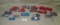 BOX ASSORTED METAL TOOTSIE TOY VEHICLES - APPROX. 16