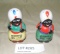 CERAMIC BLACK AMERICANA MAMMY SALT/PEPPER SET - JAPAN
