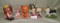 5 PCS. ASSORTED VINTAGE CHALKWARE