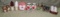 8 ASSORTED CERAMIC, GLASS SALT/PEPPER SETS - MOSTLY ANIMAL THEMED