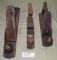 3 PRIMIMITIVE METAL WOOD PLANES - STANLEY, BAILEY, FULTON
