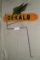DEKALB SEEDS DOUBLE-SIDED WEATHER VANE SIGN