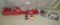 ASSORTED VINTAGE TIN TOY PARTS - 5 PCS.