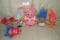 6 ASSORTED TROLL DOLLS