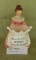 PINK ENESCO CERAMIC PRAYER LADY RING HOLDER