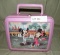 ALADDIN BRAND MICKEY/MINNIE MOUSE PLASTIC LUNCH PAIL W/2 THERMOS