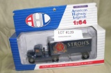 AMERICAN HIGHWAY LEGENDS DIECAST METAL 1/64 STROHS TRUCK W/BOX