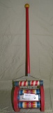 VTG. FISHER PRICE WOODEN/METAL ROLLER CHIME TOY