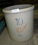 RED WING - UNION STONEWARE CO. - 10 GALLON CROCK - WILL NOT SHIP