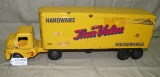 STRUCTO TOYS PRESSED STEEL TRUE VALUE TRACTOR/TRAILER