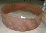 ANTIQUE TRACTOR WHEEL RING - WILL NOT SHIP