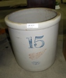 RED WING - UNION STONEWARE CO. - 15 GALLON CROCK - WILL NOT SHIP