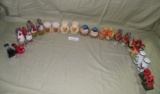 11 SETS BIRD THEMES SALT/PEPPER SHAKERS - MOSTLY CHICKENS