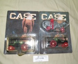 2 SCALE MODELS CASE STEAM ENGINES W/PACKAGES - 2 TIMES MONEY