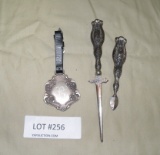 3 PCS. STERLING SILVER