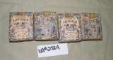 4 PACKS VINTAGE CIGARROS ESPECIALES WHITE PAPER