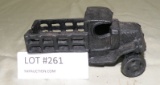 SMALL CAST IRON TOY TRUCK