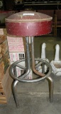 PADDED SWIVEL BAR STOOL - WILL NOT SHIP