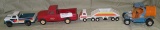 4 TONKA TOY VEHICLES