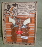 GABRIEL SANTA FE WESTERN TOY PISTOL/HOLSTER SET W/BOX