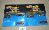 2 HOT WHEELS 20TH ANNIVERSARY COLLECTOR SETS - 2 TIMES MONEY