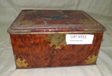 VINTAGE BLUE BIRD RUM AND BUTTER TOFFEE TIN