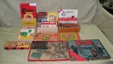 ASSORTED VINTAGE GAMES, TOYS LOT