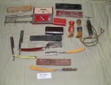 ASSORTED COLLECTIBLE SHAVING ITEMS