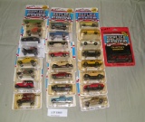 25 ERTL DIECAST METAL 1/64 REPLICA SERIES VEHICLES W/PACKAGES