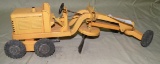 VINTAGE TIN TOY ROAD GRADER - JAPAN