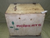 WOODEN ROBERTS MILK BOX - WILL NOT SHIP