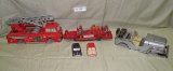 ASSORTED VINTAGE TIN TOY PARTS - 5 PCS.
