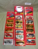 17 MAJORETTE DIECAST METAL 1/64 SCALE TOY VEHICLES W/PACKAGES