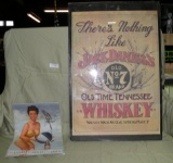 JACK DANIELS WHISKEY POSTER, 1957 DR. PEPPER CALENDAR