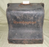 ANTIQUE TIN REMINGTON TYPEWRITER COVER