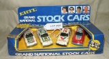 ERTL DIECAST METAL GRAND NATIONAL STOCK CAR SET W/BOX