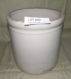 UNMARKED STONEWARE CROCK
