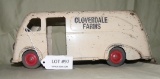 MARX TOYS TIN CLOVERDALE FARMS MILK VAN