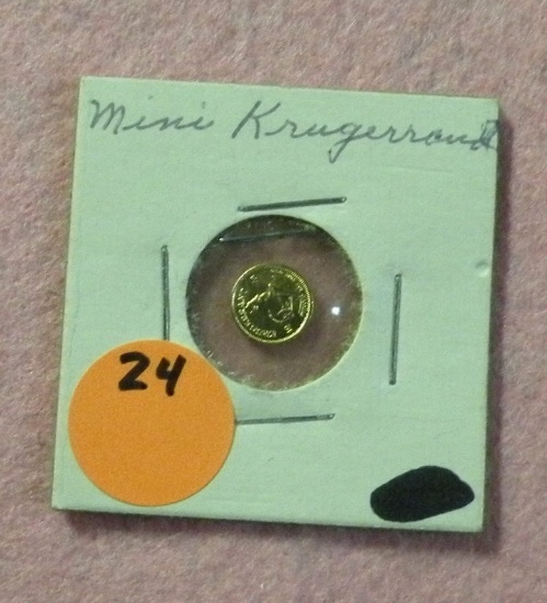 1978 SOUTH AFRICA MINI KRUGERRAND - 14K GOLD