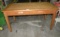 ANTIQUE OAK STYLE LIBRARY TABLE - WILL NOT SHIP