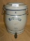 RED WING POTTERIES 5 GALLON STONEWARE WATER COOLER W/LID - WILL NOT SHIP