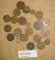 APPROX. 22 ASSORTED FOREIGN COINS