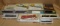 ASSORTED H-O SCALE TOY TRAIN CARS W/BOXES