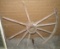 PARTIAL WOODEN WAGON WHEEL W/HUB - WILL NOT SHIP