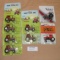 8 COLLECTIBLE DIE CAST TOY TRACTORS