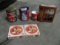 6 ASSORTED COCA COLA PUZZLES IN TINS, BOXES