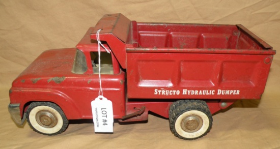 STRUCTO TOYS HYDRAULIC DUMPER TRUCK